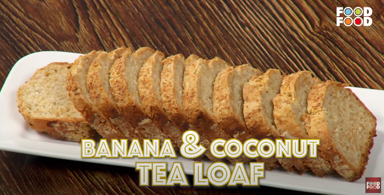 Banana Coconut Tea Loaf